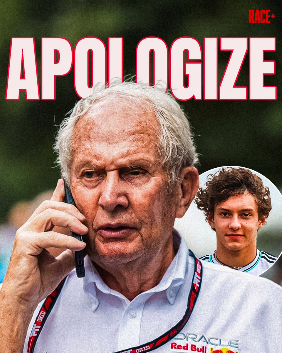 racepluscom's tweet image. 🚨 | Helmut Marko: &quot;I took another close look at the footage and it was a mistake and not intentional.&quot;

&quot;I&apos;m sorry that Kimi got so much flak online.&quot;

&quot;He didn&apos;t let Lando pass on purpose.&quot;