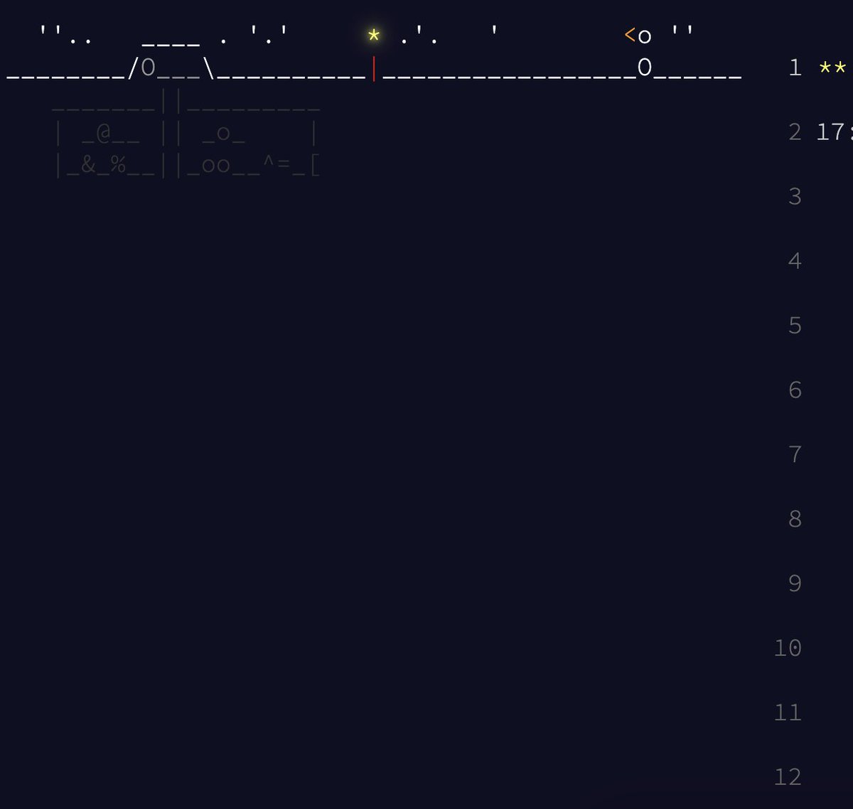 endlich wieder advent of code adventofcode.com/2025/ (genau genommen das etwas weniger catchige 12 days of puzzles) ((heute hilft man den elfen einen safe zu öffnen))