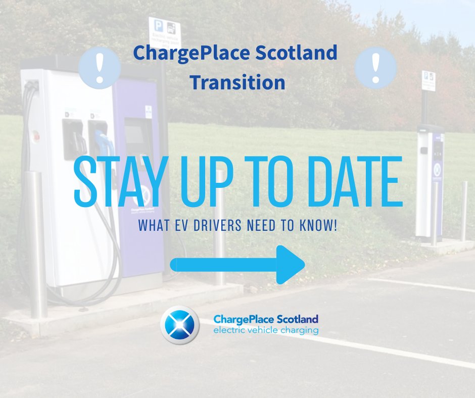 ChargePlace Scotland is transitioning!

As the CPS contract comes to an end, many chargers across Scotland are moving to new operators. 

Stay informed on our website with our full FAQs and region-by-region updates here 👉
bit.ly/4ojoUJj