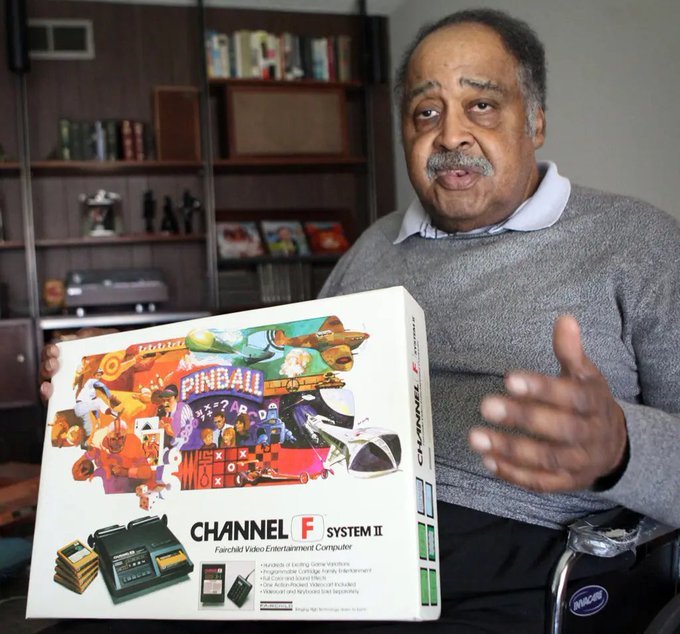 Happy heavenly birthday to Jerry Lawson creator of the Fairchild Channel F. The first home video game console to include interchangeable cartridges.