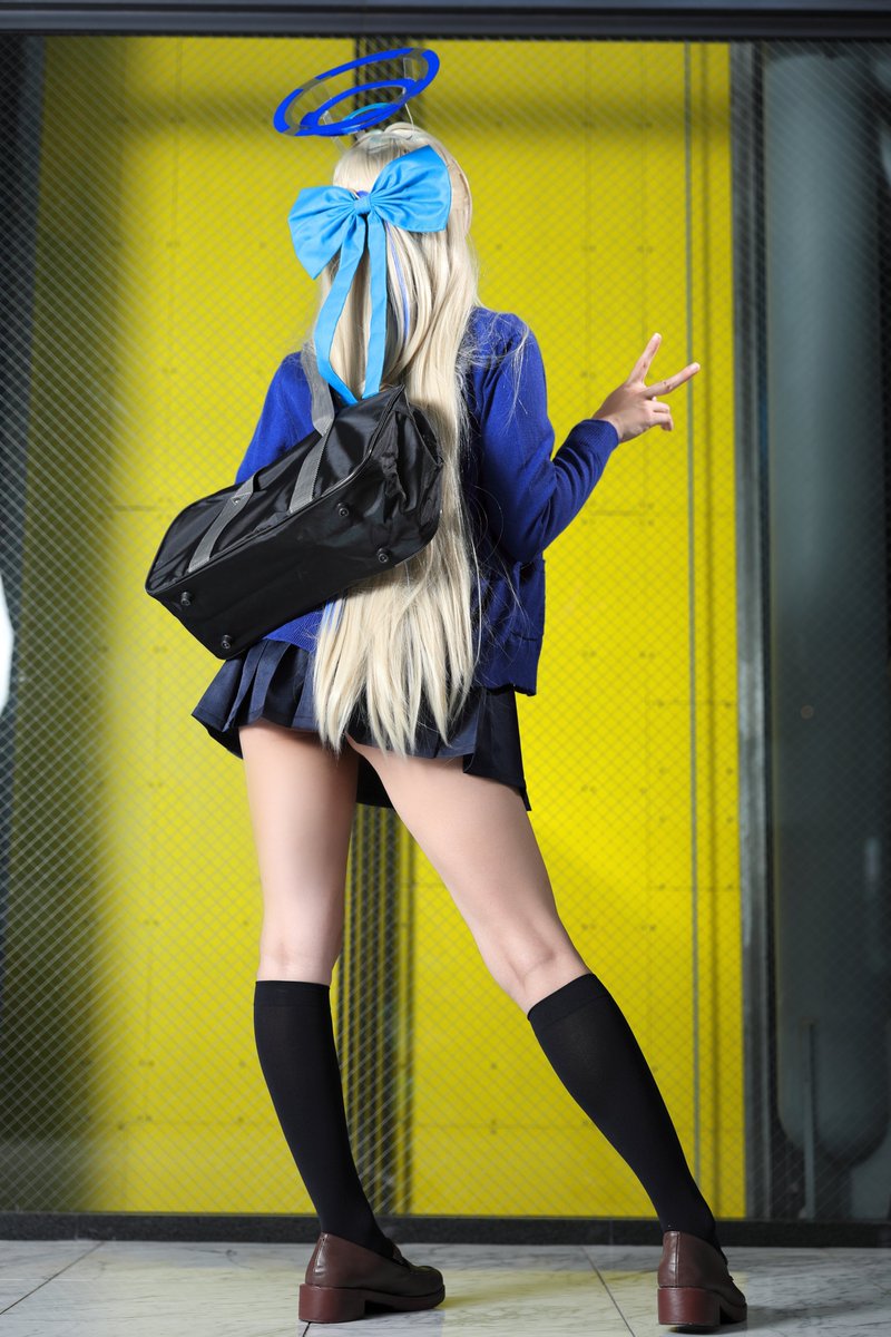 Aozora_ive's tweet image. 待ってましたよ先生。
完璧なデートをお楽しみ下さい💙

制服トキ