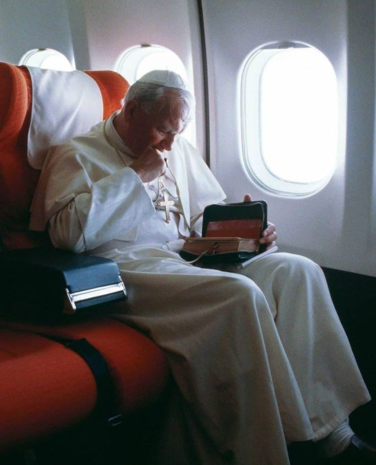 Saint John Paul II, intercede for the Church!