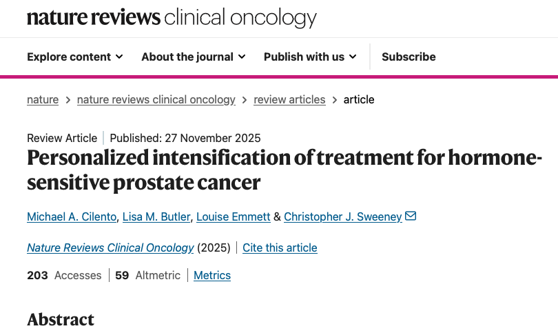 Advanced Prostate Cancer Consensus Conference tweet media