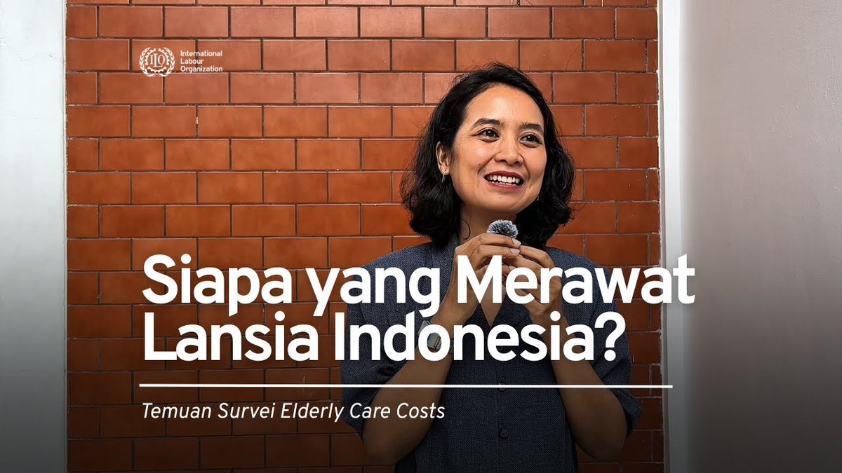 Interview video baru - Enumerators untuk joint research ILO UGM UI Di Yogyakarta👇 

Realita Perawatan Lansia di Indonesia - Insight Lapangan dari Survei | Insider Insights #14

youtu.be/lHA6jPhuL-o