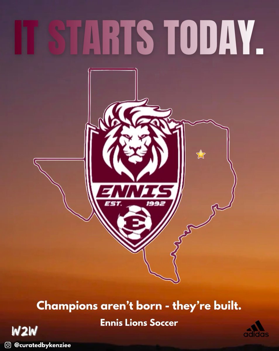 Day 1! 🌅🧥🦁💪🏻⚽️ #W2W