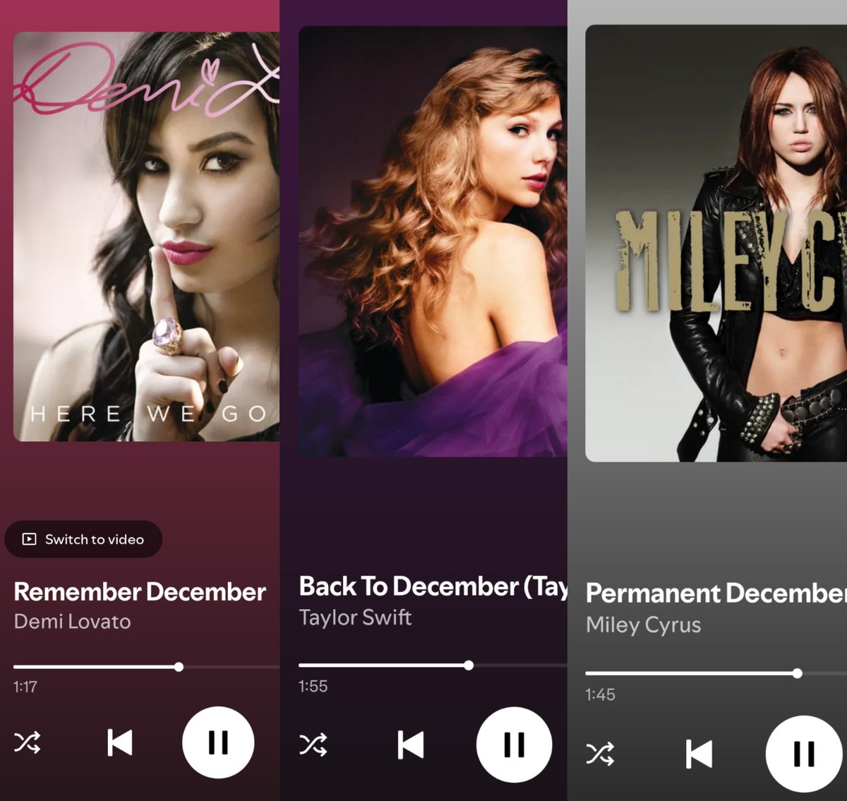 MileyCyrusBz's tweet image. it&apos;s officially December!!!