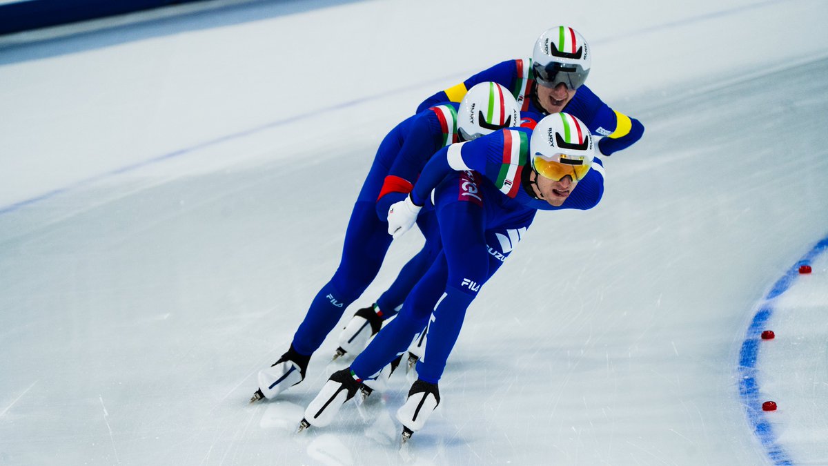 milanocortina26's tweet photo. ❄️ The ISU Junior World Cup Test Event lit up Milano this weekend!​

Young skaters from around the world brought pure speed + energy on the ice. ⚡️​
​
Another step toward Milano Cortina 2026!​
​
#MilanoCortina2026 #SpeedSkating #TestEvent
@ISU_Speed https://t.co/zk4DHAYUM0
