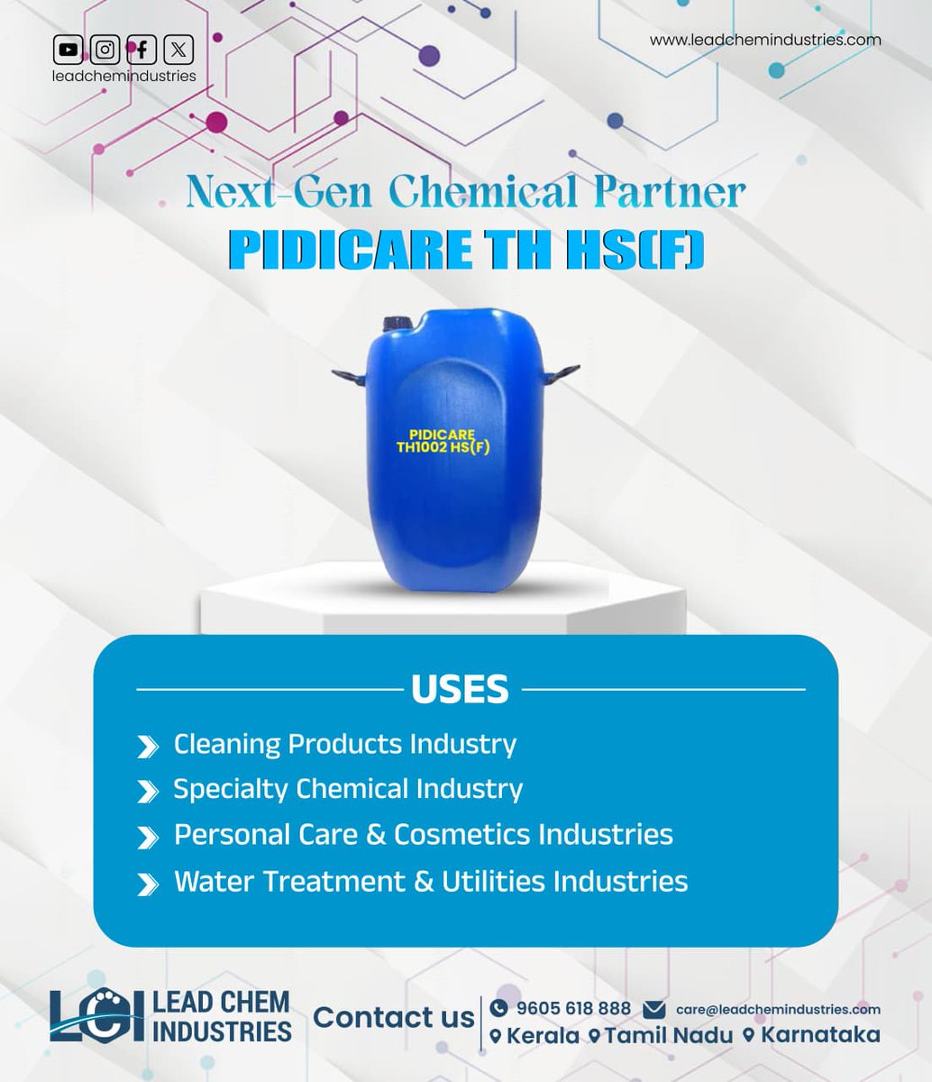 LEAD CHEM INDUSTRIES tweet media