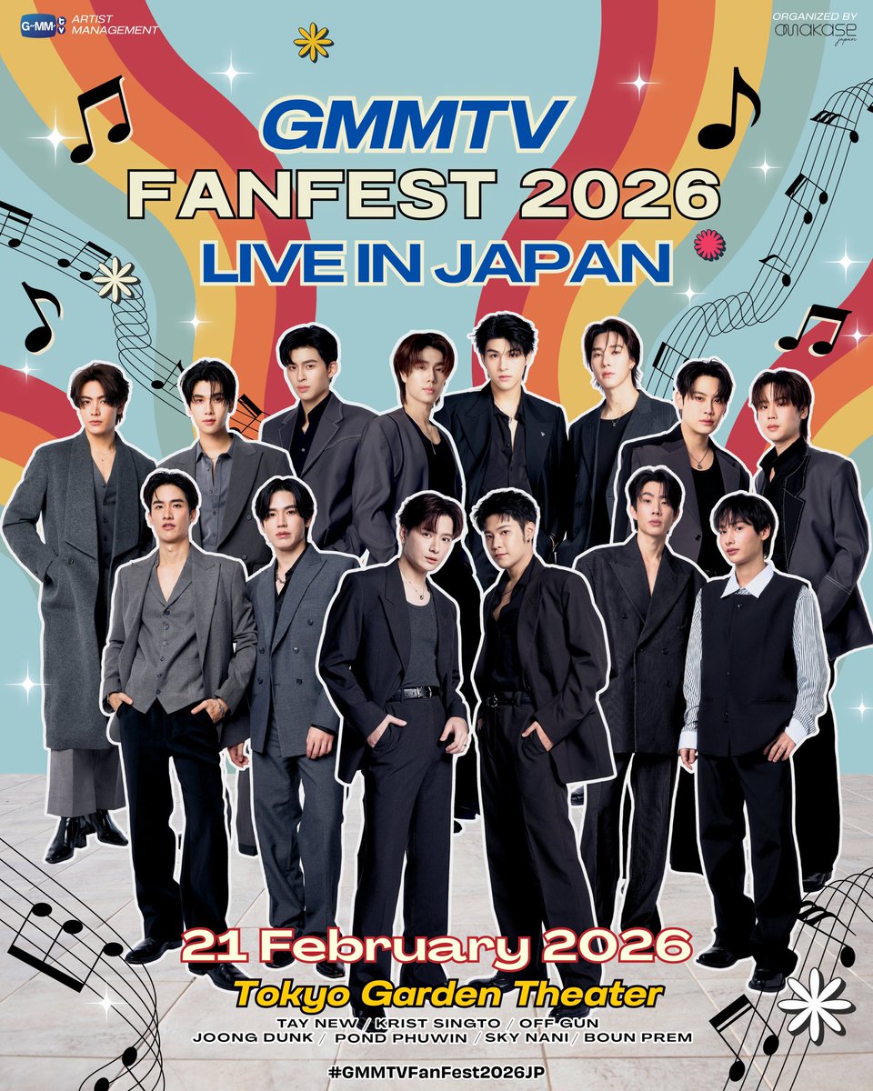 GMMTV fanfest 2026 live in Japan poster