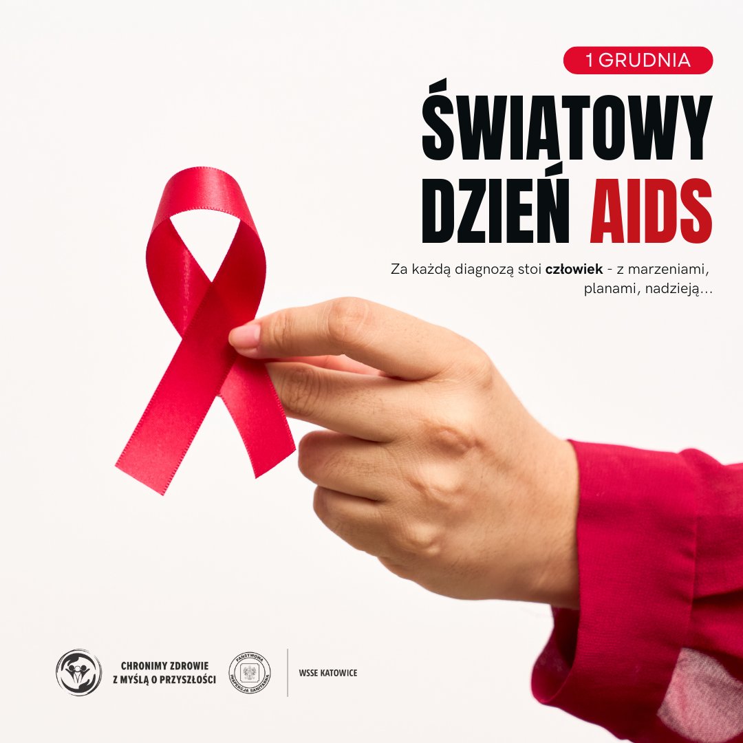 1 grudnia #ŚwiatowyDzieńAIDS
To dzień poświęcony zwiększaniu świadomości na temat HIV i AIDS, wspieraniu osób żyjących z wirusem i walce z uprzedzeniami, które wciąż im towarzyszą.
Szanujmy, wspierajmy, edukujmy👉każdy z nas może przyczynić się do zmniejszenia stygmatyzacji.
#hiv