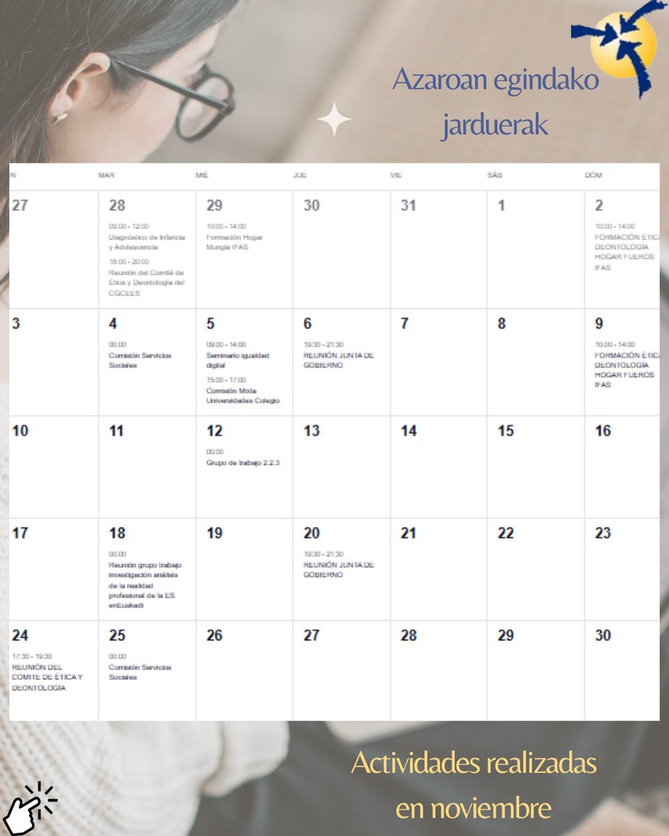 CEESPV's tweet image. 📅 ¡Ya están disponibles los calendarios de noviembre con todas las actividades realizadas! Y además, ya puedes consultar las actividades programadas para diciembre. 
📷 ¡No te pierdas nada y mantente al día con todo lo que viene!