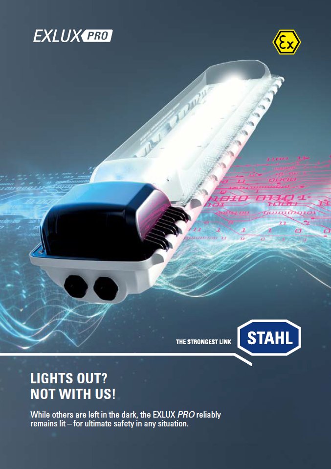 rstahlgroup's tweet image. 💡 Have you seen our new flyer for our LED emergency luminaire? It shows all key info at a glance: robust design, efficient LEDs, flexible use &amp;amp; safety-focused. 📨 DM us for the PDF &amp;amp; plan your emergency lighting with confidence! #EmergencyLighting #LED #Safety