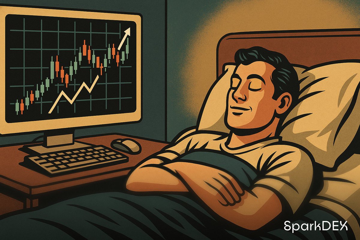 So you're thinking about risk management?

SparkDEX Eternal has got you covered.

Stop losses, trailing stops, and take-profits are right at your fingertips.

Automated risk management is the only way in 24/7 markets.

Learn more: 
docs.sparkdex.ai/tutorials/perp…