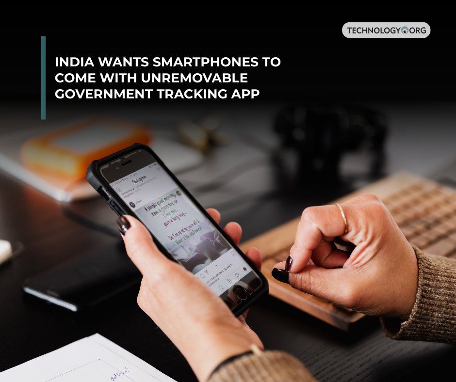 TechnologyOrg's tweet image. India’s telecommunications ministry has issued a private directive requiring phone manufacturers to preinstall a government-owned cybersecurity application on all new devices

Full article: technology.org/2025/12/01/ind…

#india #government #app #cybersecurity #technology