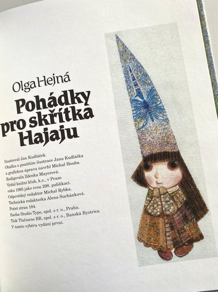 JulyBooks7's tweet photo. 『Pohadky pro skritka Hajaju』

植物や虫たちが登場する幻想的な童話集。
チェコを代表する作家Jan Kudlacek ヤン・クドゥラーチェクがイラストを務めています。

https://t.co/60AjllP9Qo https://t.co/3xIeJuasdT