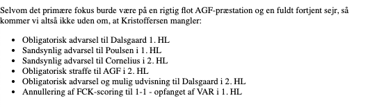 #LeandersLinje <a href="/SpilXperten/">SpilXperten</a> ikke mange minutter fra at udkomme, men efter at have genset mine takes på #AGFFCK i går, er jeg temmelig sikker på, at facitlisten lander her:

#FCKlive #UltraTwitterAGF #sldk