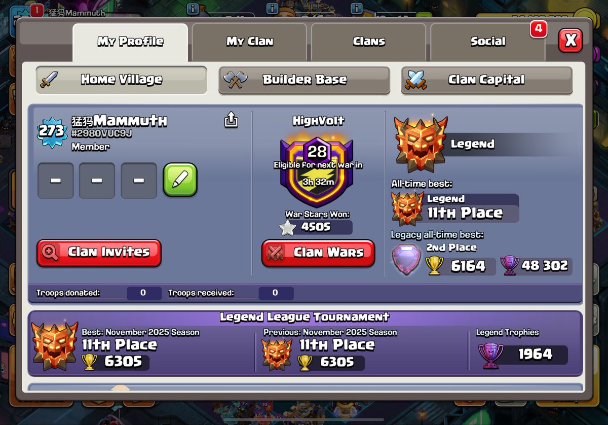 Mammuth CoC tweet media