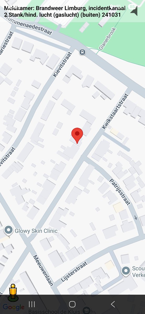 Gaslucht buiten Geleen