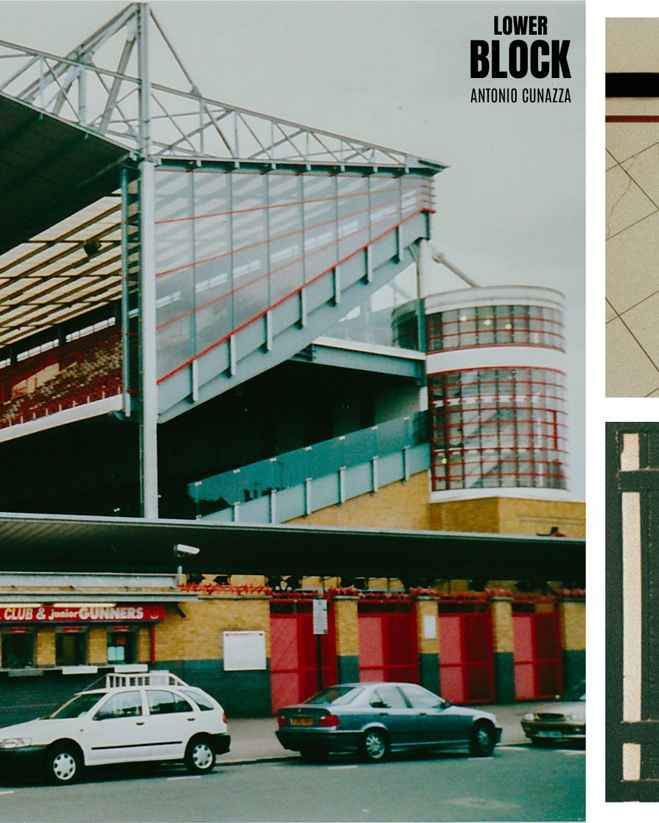 LowerBlock's tweet image. Highbury in Stillness | Shot between 2001 and 2006, Antonio Cunazza’s analogue photographs capture Highbury’s quiet architecture and enduring elegance - an intimate record of a beloved stadium frozen in time, long after its stands fell silent. #afc #arsenal #lostgrounds