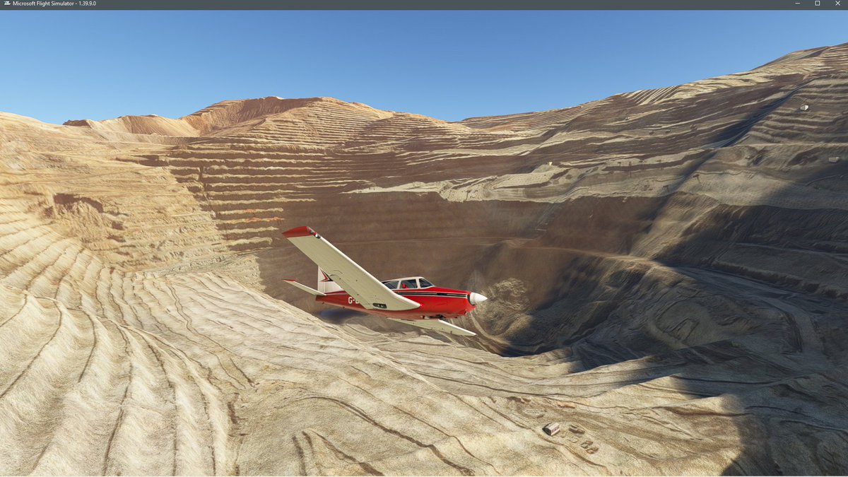 a2asimulations's tweet photo. Beautiful Accu-Sim Comanche 250 shots over Bingham Canyon Mine from Ratty! βοΈ
The Comanche is 25% off for Cyber Monday at the A2A Store: https://t.co/0nZiV14bL6
#MSFS #FlightSim #Aviation #GA #AvGeek #PilotLife #MSFS2020 #MSFS2024 #A2A #Comanche250 https://t.co/h2W4mTffK6