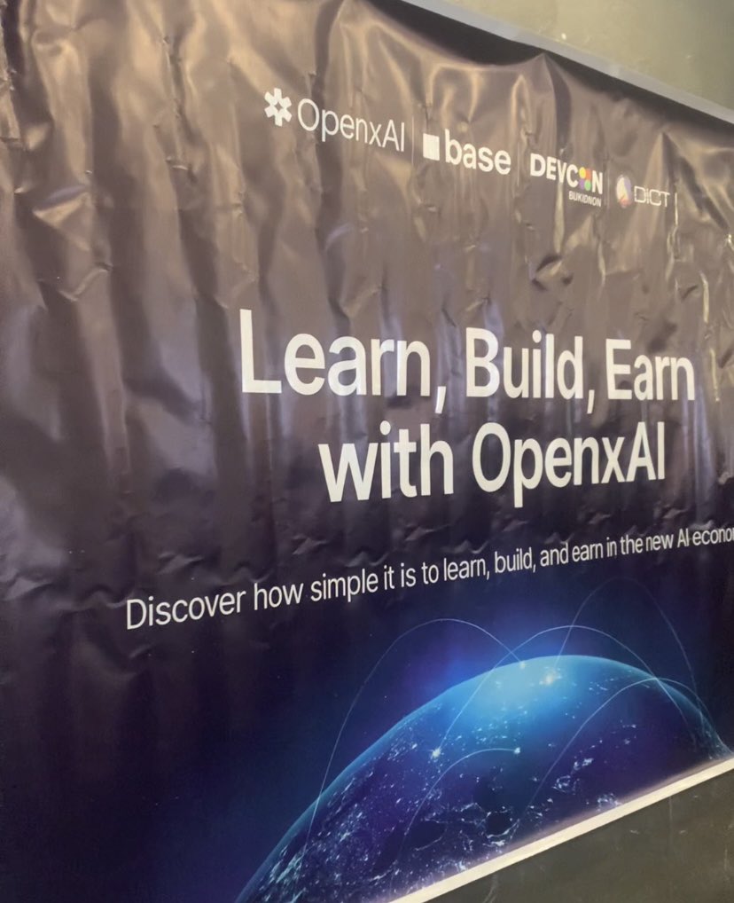 sashayonz28's tweet image. Learn. Build. Earn.
With @OpenxAINetwork it’s more than a tagline—it’s a journey we get to share together. 🟦