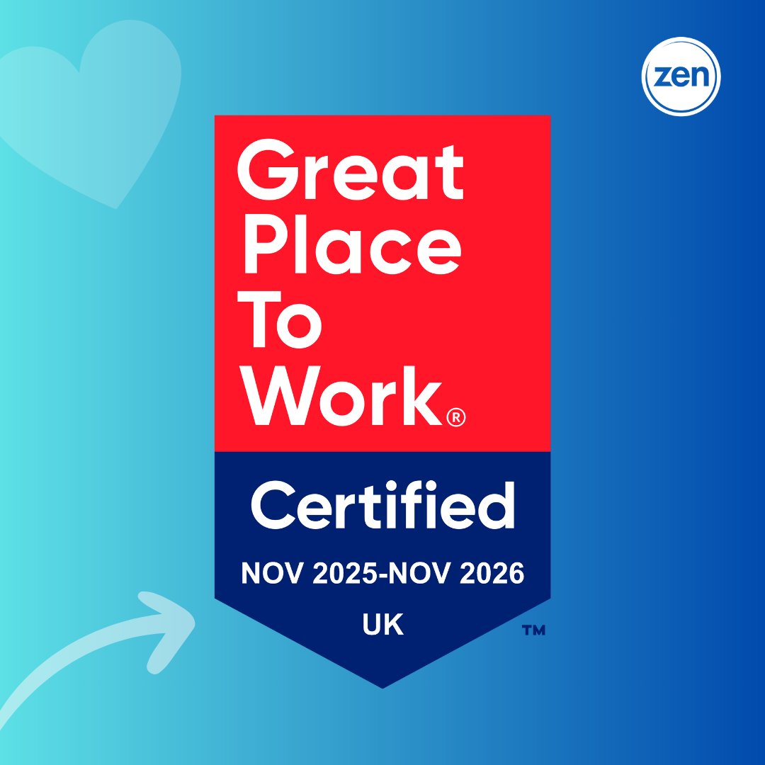 zeninternet's tweet photo. Celebrating our third Great Place To Work Certification™! Grateful for our team's honest feedback and commitment to a values-driven, inclusive workplace. Here’s to continuing to do right for people and planet together. 🌍✨ #GPTW #GPTWCertified #TeamZen https://t.co/nifzolHTB5