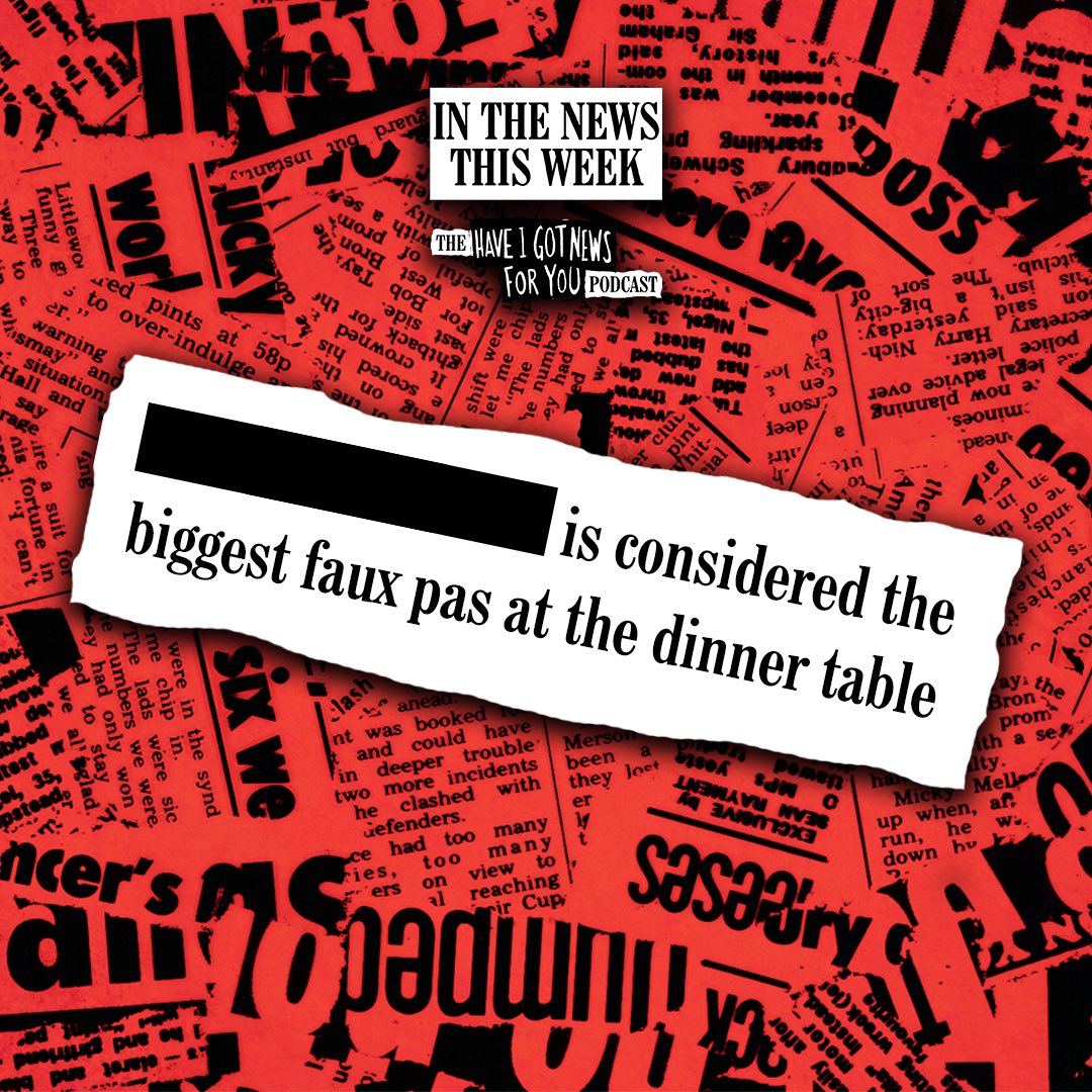 Have I Got News For You tweet media