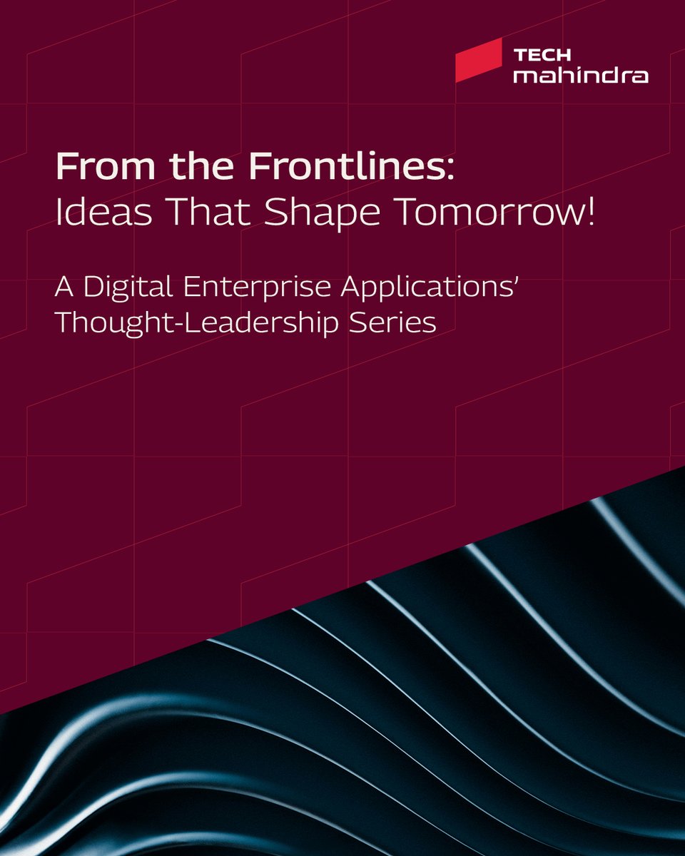 tech_mahindra's tweet image. Content clarity is now the baseline. Intelligence is the new silver lining.

Legacy systems slow decisions and customer engagement. Discover how @tech_mahindra and OpenText are transforming enterprise content management to drive agility, ensure #compliance, and deliver real…