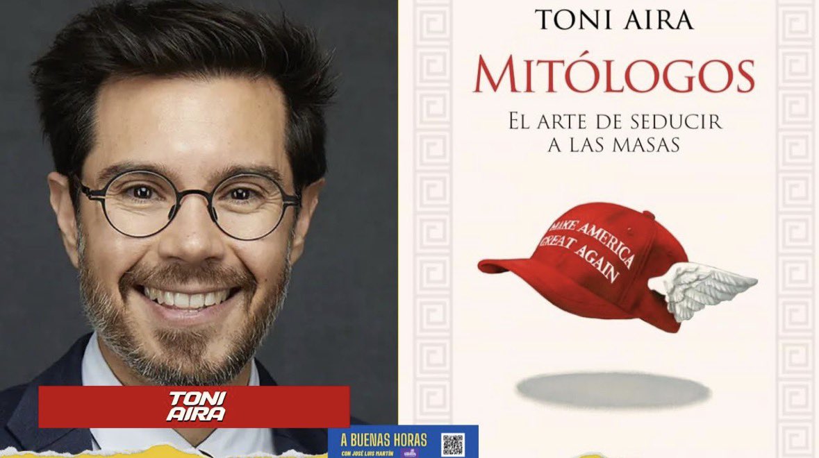 Os comparto una fantasía de conversación en 'A BUENAS HORAS', donde me ha entrevistado hoy <a href="/joseluismrtn/">José Luis Martín</a>, desde Canarias, para hablar de mi libro #Mitólogos 📔 🏛️ ✨ Grandes momentos #compol ¡Un placer, amigo! 

Aquí, la entrevista 👇🏼
youtu.be/HLmKRdeCXsw