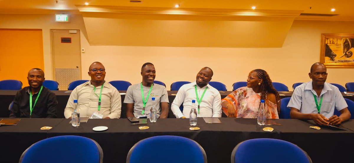 4PillarGiveback's tweet photo. Our CEO Anthony Emaru, was invited to attend the RUFORUM 21st Annual General Meeting in Gaborone, Botswana. 

A platform of researchers,  investors, policy makers and implementers and the Young African works movements of changemakers.
Big up to our CEO for nice presentation https://t.co/WecPsUnWHS