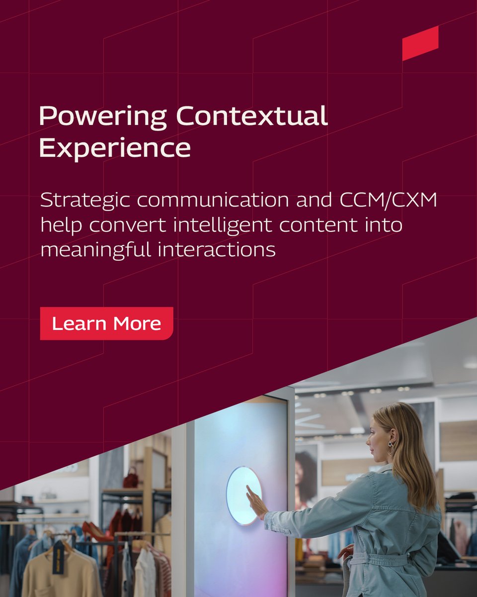 tech_mahindra's tweet image. Content clarity is now the baseline. Intelligence is the new silver lining.

Legacy systems slow decisions and customer engagement. Discover how @tech_mahindra and OpenText are transforming enterprise content management to drive agility, ensure #compliance, and deliver real…
