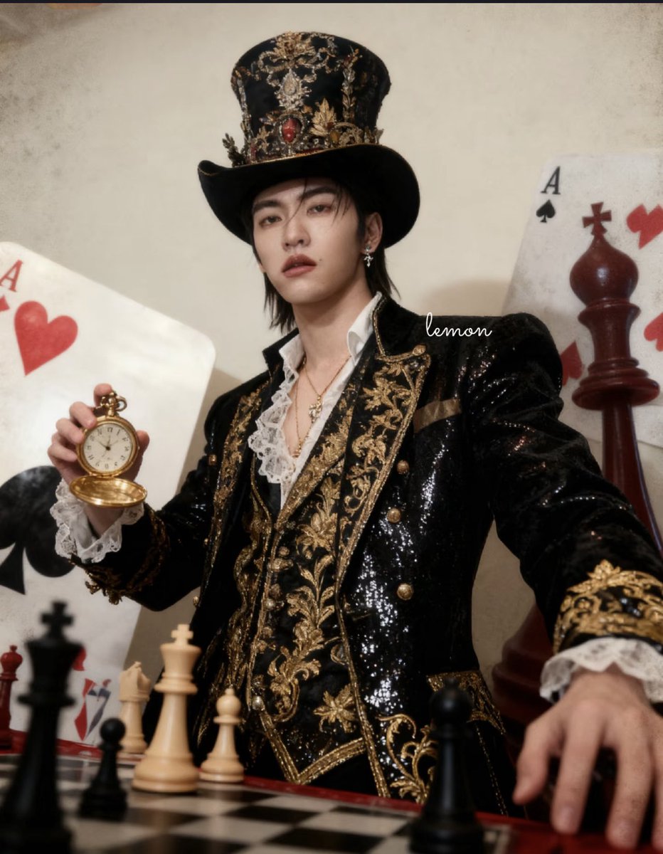 GarlicSaltkmkha's tweet photo. Surrounded by cards and chess pieces, he stands there like the Ace you never gamble with — flawless, unreadable, and effortlessly stealing all the attention the moment he appears.
#Bosschaikamon
#BossCKM
#credittotheowner
Cr.📸 https://t.co/ICq7OIUJMr
