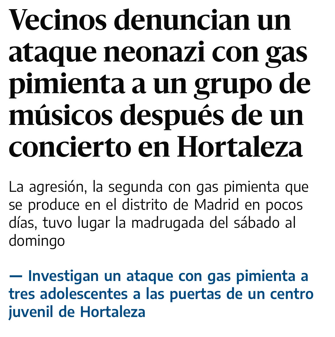 laviincompae's tweet image. Organizaciones así llevan existiendo muchos años en España: Hammerskin, Blood and Honour, Combat 18, Outlaw… Son muy marginales y la policía las ha mantenido a raya. El problema es que el terrorismo escuadrista ya ha salido de esos márgenes y vuelve a funcionar como en los 1980.