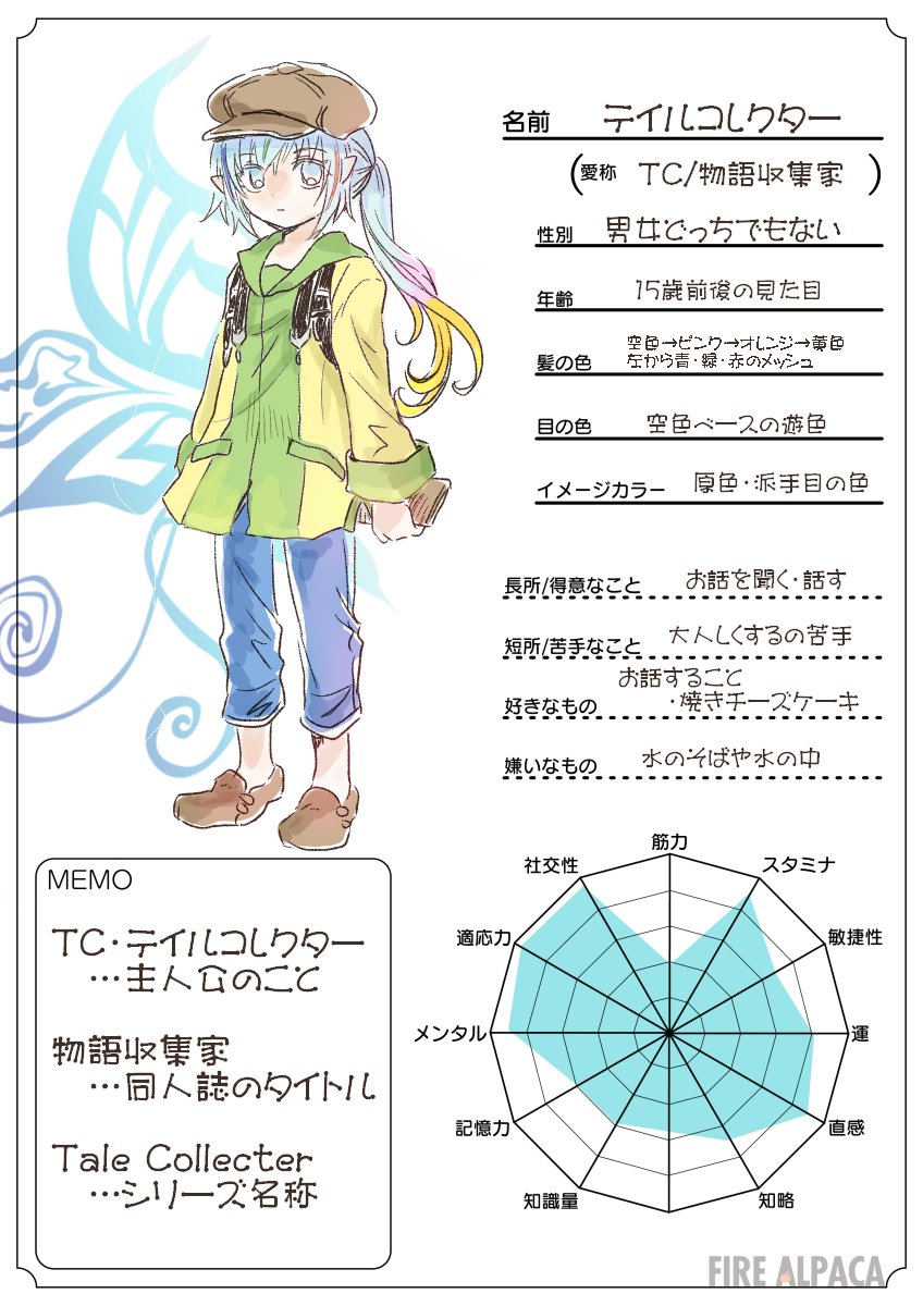 作ってみた。　#物語収集家