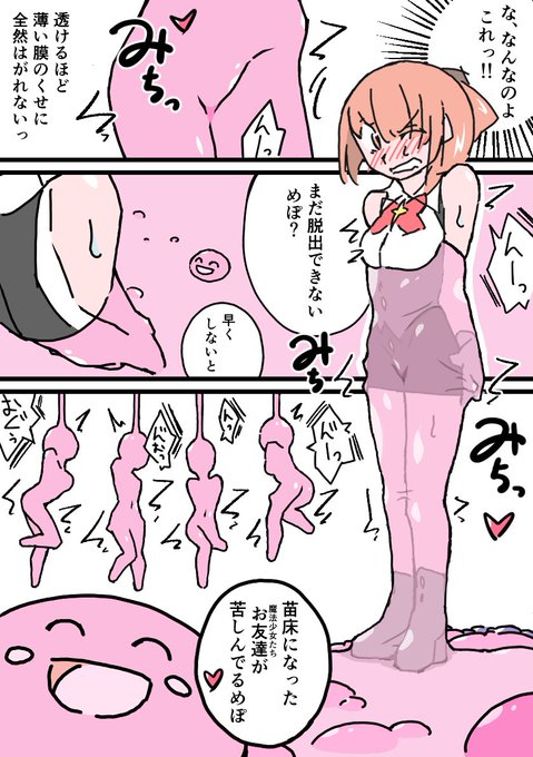 無力化した魔法少女の前に、苗床加工した仲間たちを並べて苦しむ姿を見せつけるシチュ
とても好き 