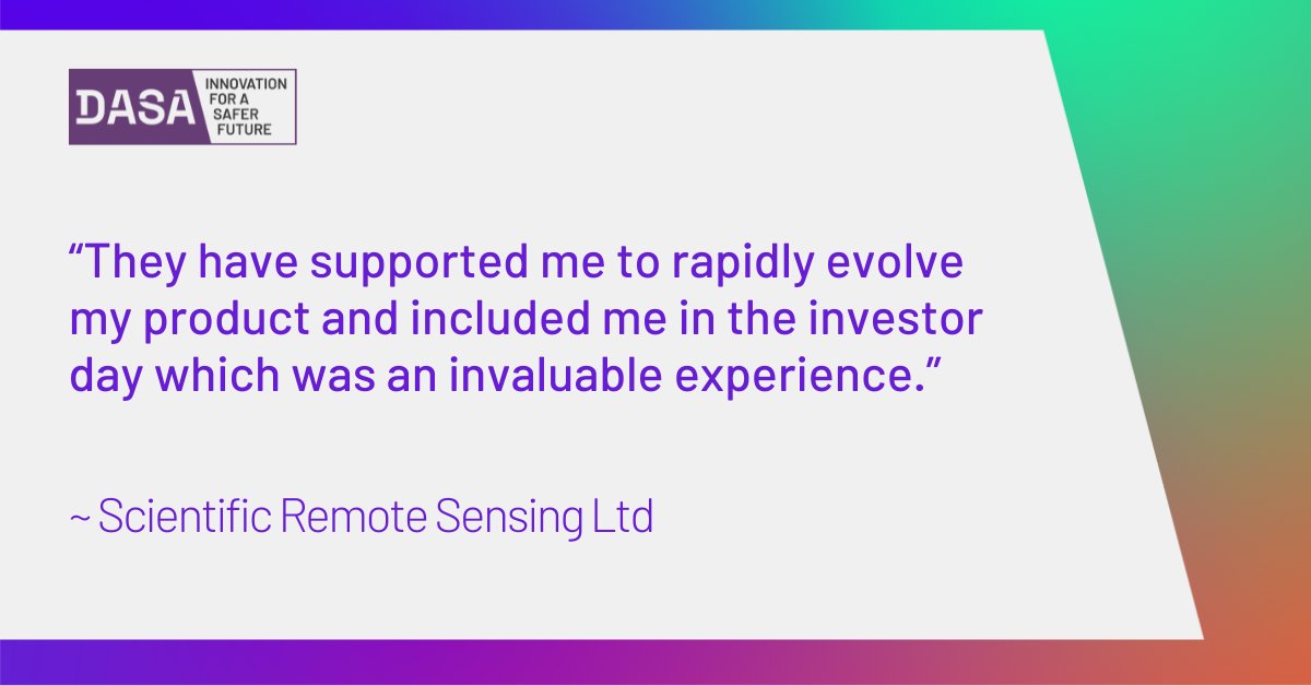 DASAccelerator's tweet image. SMEs, startups, academics - DASA&apos;s doors are open to innovators of all sizes. 

No defence experience needed, just breakthrough ideas. Learn more: ow.ly/xxEX50WxUkm

#DefenceAndSecurityInnovation