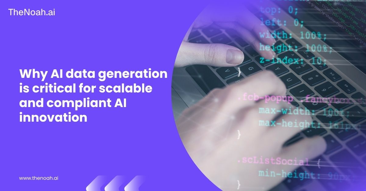 thenoahai's tweet image. Want to build better and safer AI? Learn why strong AI data generation matters for growth and compliance.
Read the full blog : thenoah.ai/resources/blog…

#AI #DataQuality #SyntheticData #AIGovernance
