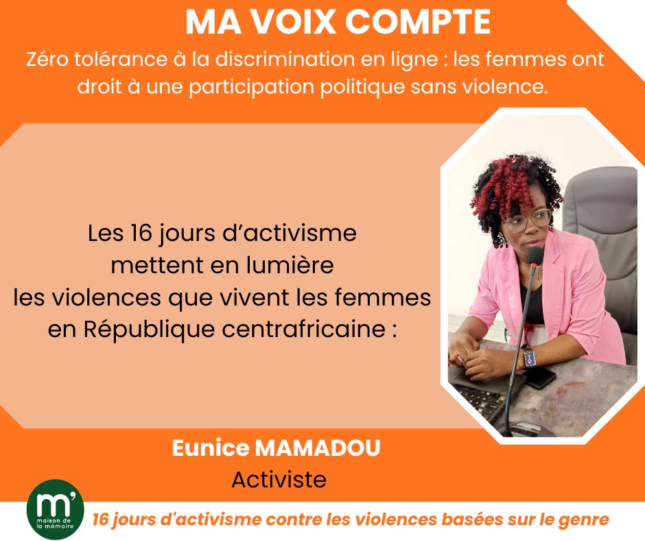 Maison de la Mémoire Centrafrique tweet media