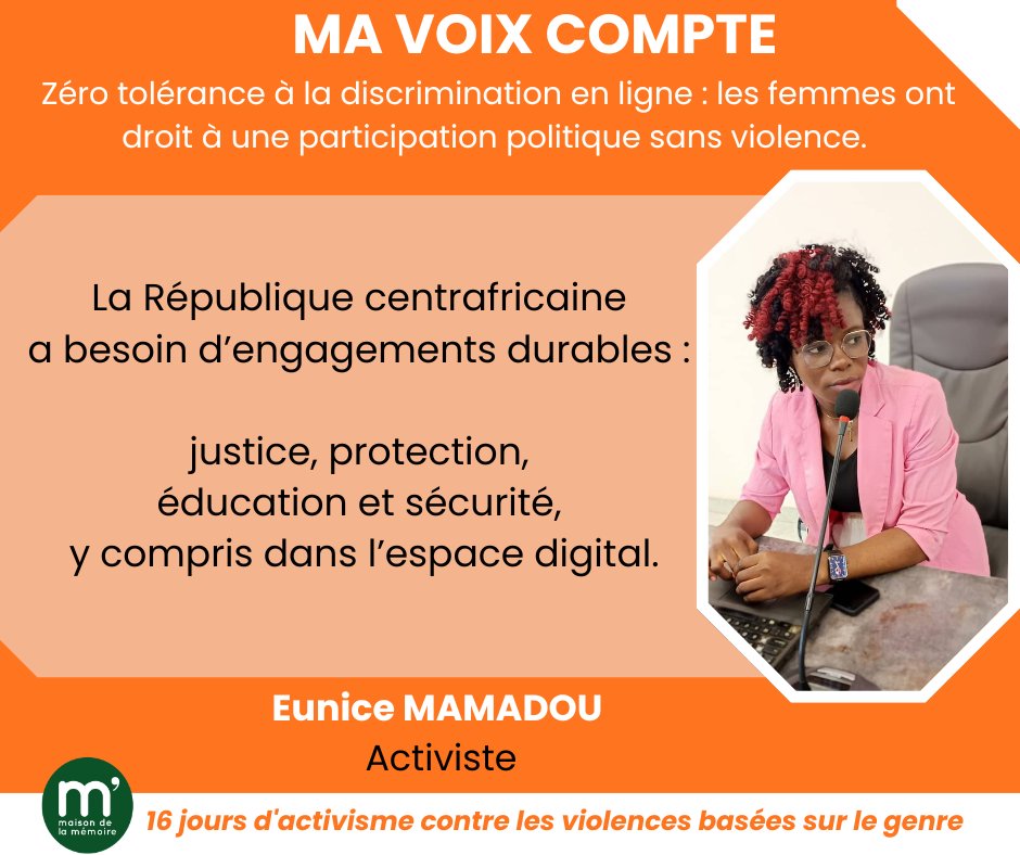 Maison de la Mémoire Centrafrique tweet media