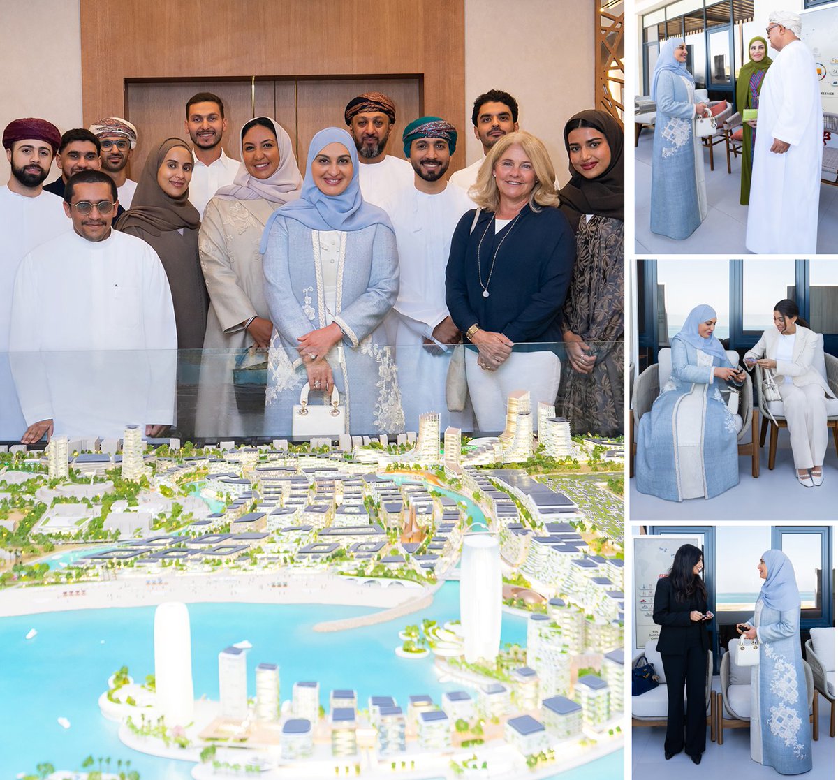 ضمن فعاليات منتدى مجلس الشركات العائلية (FBCG)، الذي تستضيفه سلطنة عُمان، سعدت بزيارة وزارة الإسكان والتخطيط العمراني مع أعضاء المجلس. 
اطّلعنا خلال الزيارة على المشاريع الحالية والخطط المستقبلية التي تعمل عليها الوزارة.
كما تضمن البرنامج زيارة لمجموعة محمد البرواني، استمعنا