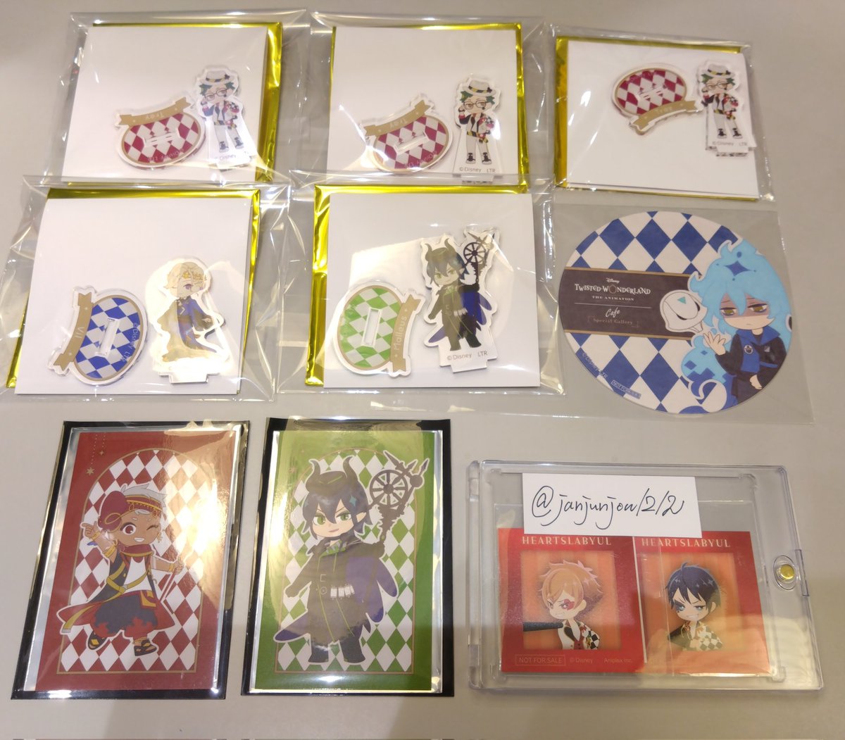 janjunjon1212's tweet photo. ツイステ カフェ ツイステカフェ OHMYCAFE オーマイカフェ  交換
コースター 特典 ミニ アクスタ

譲
トレイ カリム ヴィル イデア マレウス

求：各 エース デュース

＊まとめて優先
（マレウス、イデアは他含む方優先）
＊郵送
＊特典関連異種交換検討

検索からでもお気軽にお声掛けください。 https://t.co/PZlmaoLdX2
