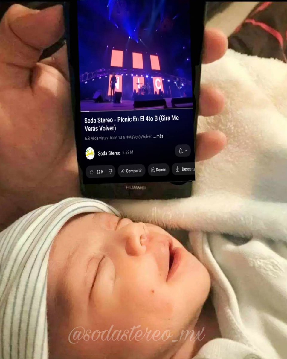 SodaStereo_Mx's tweet photo. Hay que enseñarles desde chiquitos. 👩‍🍼✨ https://t.co/BgCwRF35q0