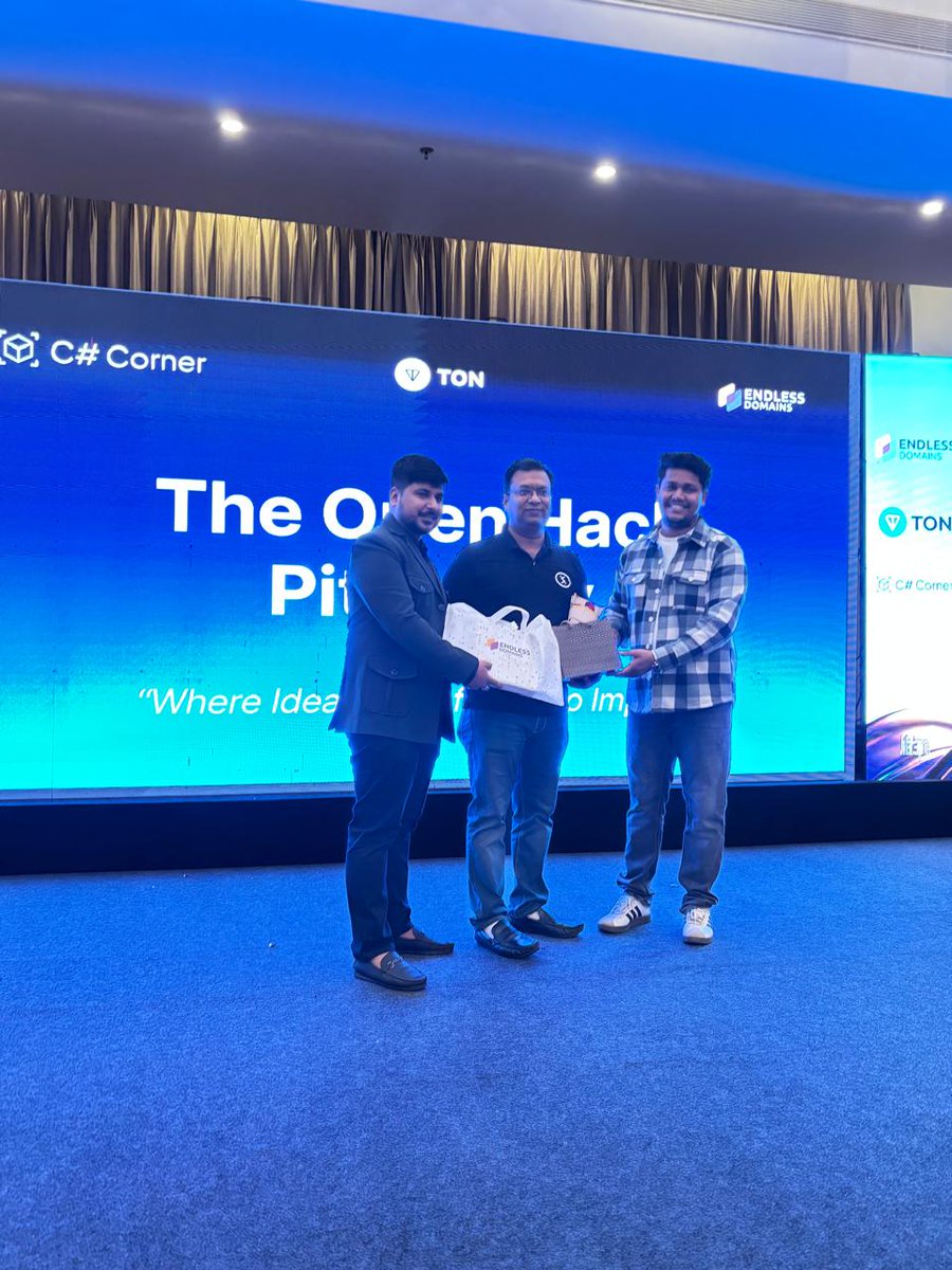 SharpEconomy's tweet image. .@lalitbansal81 is on stage delivering the Sharp Economy vision, and the energy is unreal!

You can feel the future of Web3 being shaped in real time. 💎

#TON #CSharpCorner $SHARP #SharpEconomy #SHARP #Hackathon #Innovation #Web3