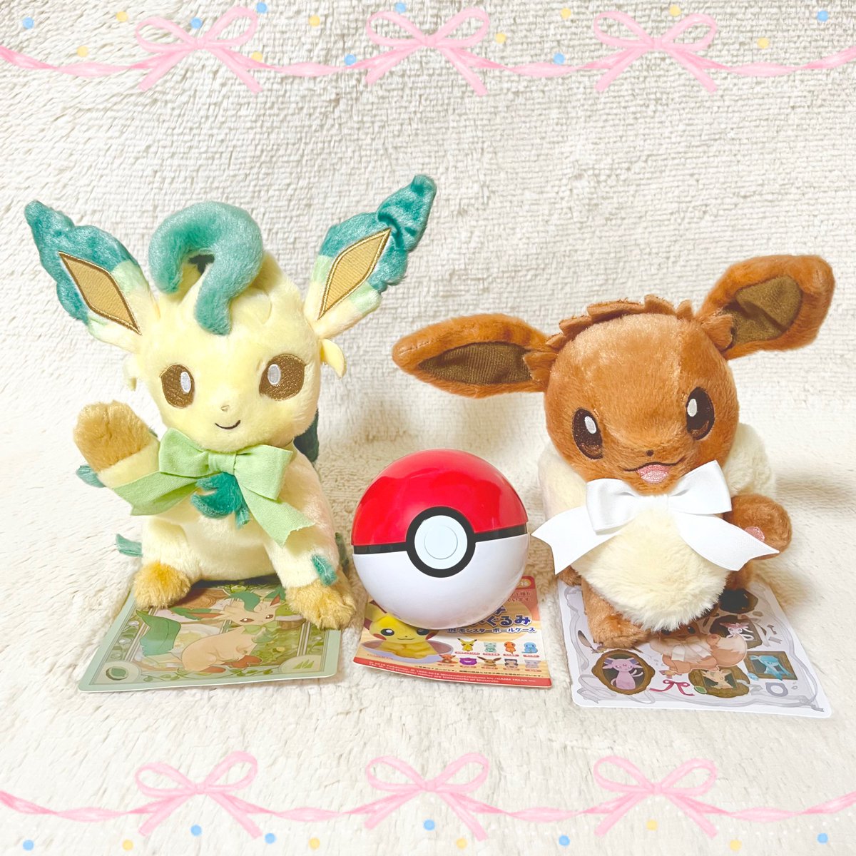 Game_over_025's tweet photo. ポケセンキョウトとオーサカの購入品たち🛒⸝⸝꙳
あまりの可愛さにイーブイお迎えしちゃった🐾
お姉ちゃんのお土産にリーフィアも.ᐟ.ᐟ🍃◓⃙
あとZ-A遊んでからお迎えしたくてしょう��なかった カイリューfitもGetしたよ🧡🪽
#ポケモンセンター #ポケセン購入品 #EeveeCollection #ポケモンfit https://t.co/okjK4MSTRj