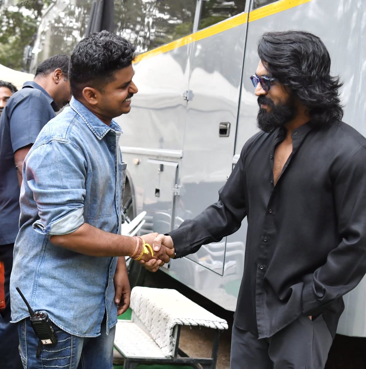 RCoffTeam's tweet image. Clicks of #Peddi 💥📸

#RamCharan