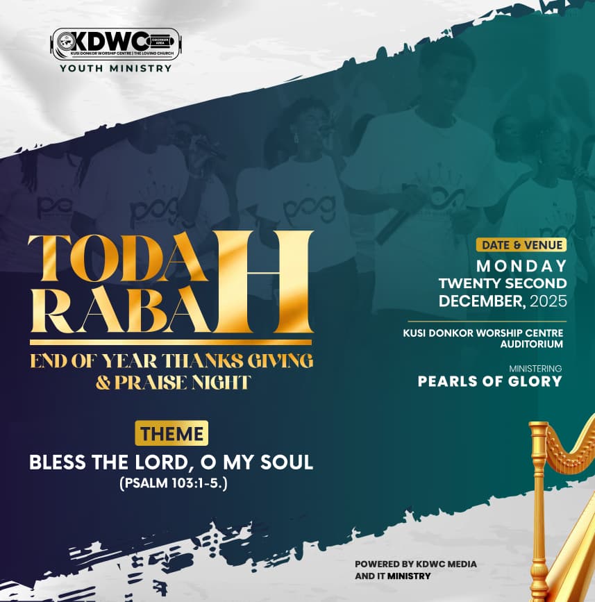 kdwcomanjor1's tweet photo. Lift your voice in gratitude at Toda Rabah, our End of Year Thanksgiving &amp; Praise Night. Theme: “Bless the Lord, O my soul” (Psalm 103:1–5). A night of praise and worship! https://t.co/KA8li6wuTR