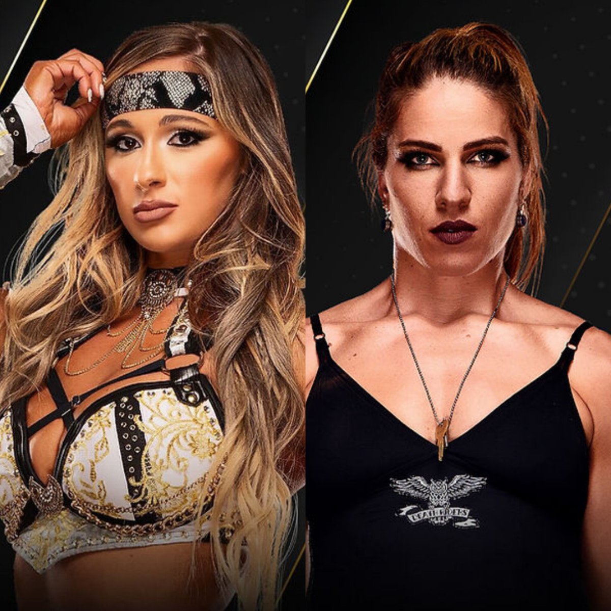 The tag team of Megan Bayne &amp; Marina Shafir is now officially known as...

MEGA PROBLEMS. 🔥