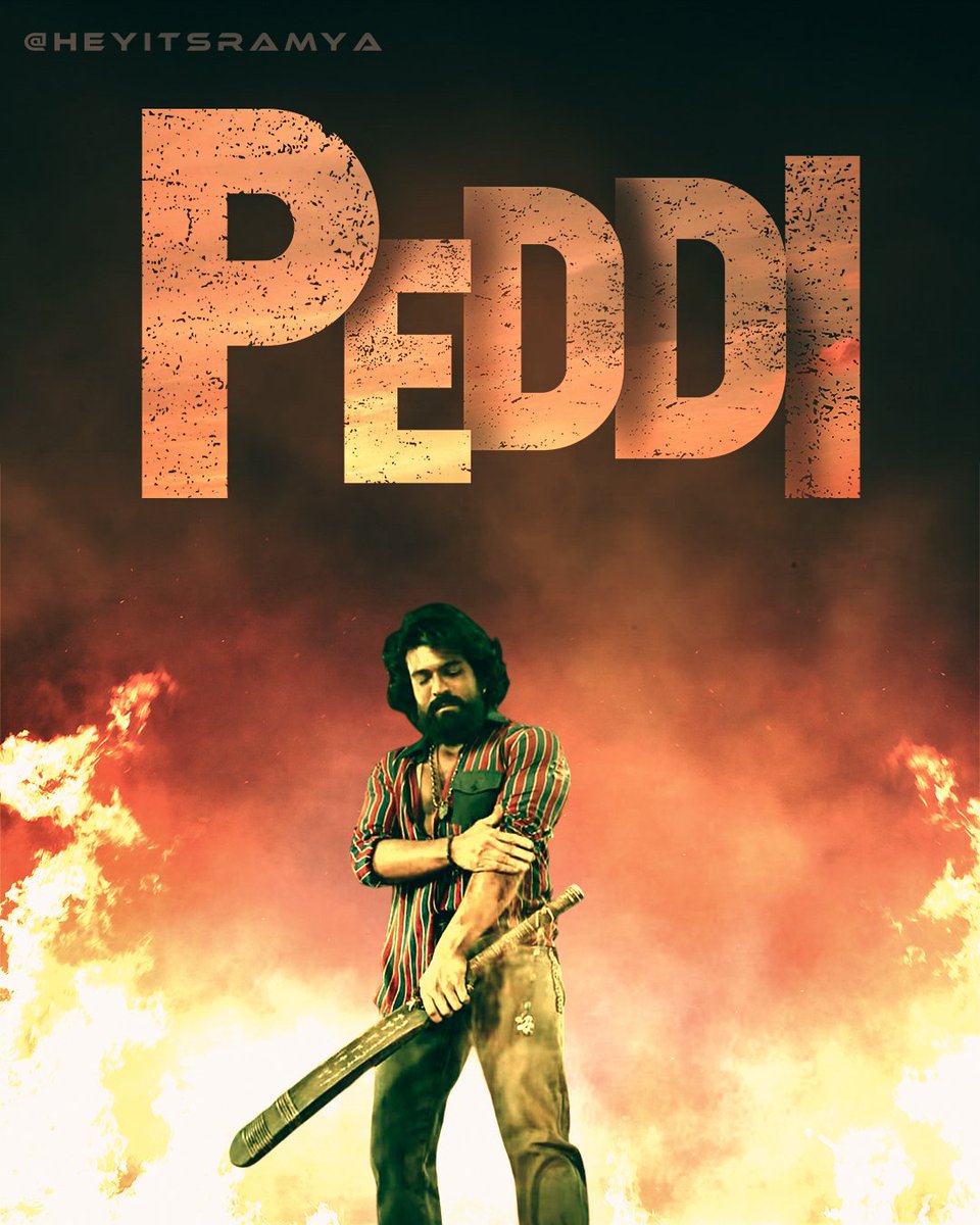 HeyItsRamya's tweet photo. Here is my Second design ๐
Fierce.. Pure Rage. ๐ฅ
PEDDI Vachesaduโฆ.. ๐ฅ E Sari miss avvadu ๐ฅ
Let's go โค๏ธ๐ #cricketfans #cricket
#Peddi #RamCharan ๐ฅ๐ฅ
@AlwaysRamCharan
@BuchiBabuSana #PeddiOnMarch27 #peddifirstsingle #ChikiriChikiri https://t.co/h4s7NuaYld