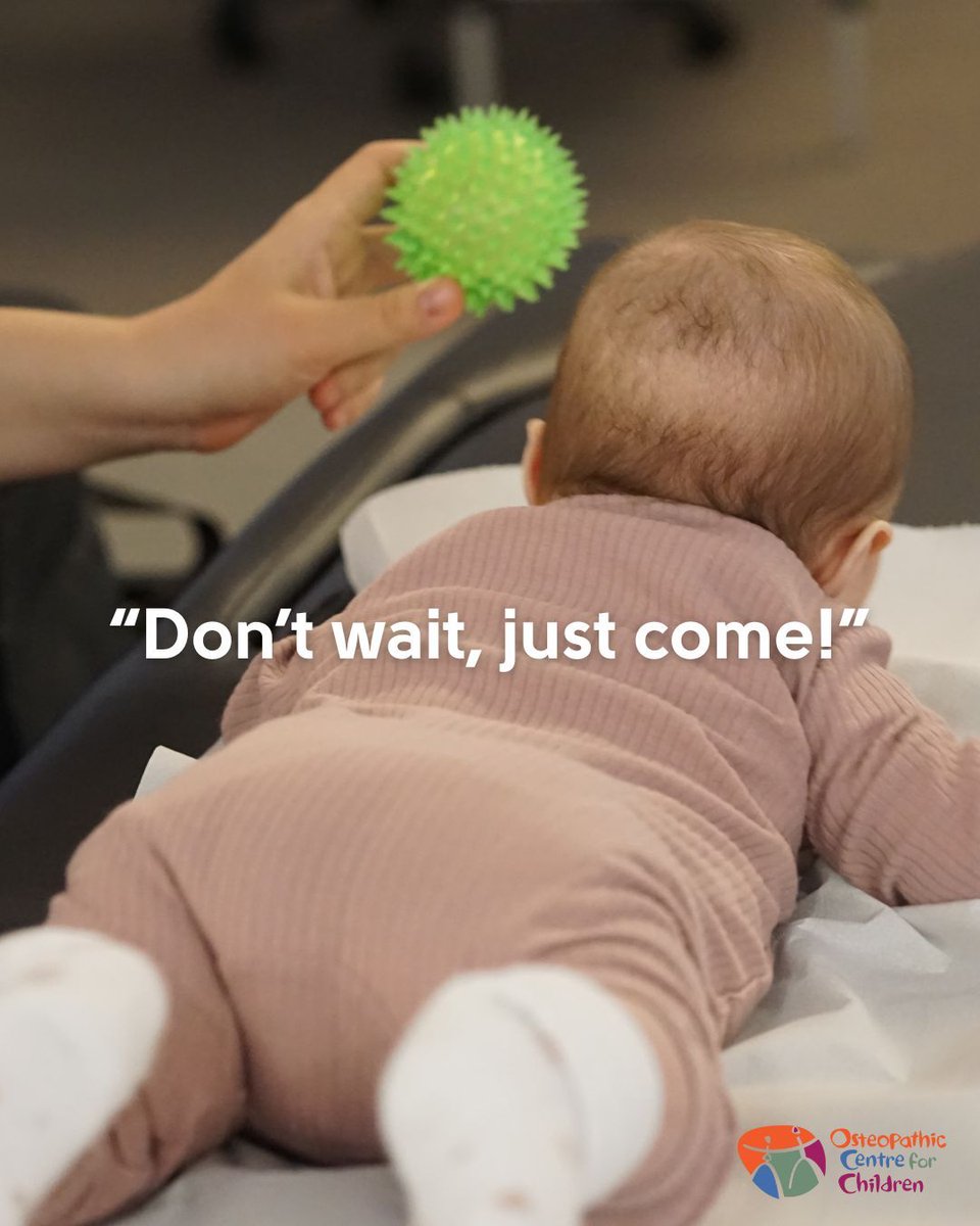 Thinking about visiting an osteopath?

Great advice from mother Simona, "Don't wait - just come!"

#OCC 
#PaediatricOsteopathy #LondonOsteopath #ChildrensCharity