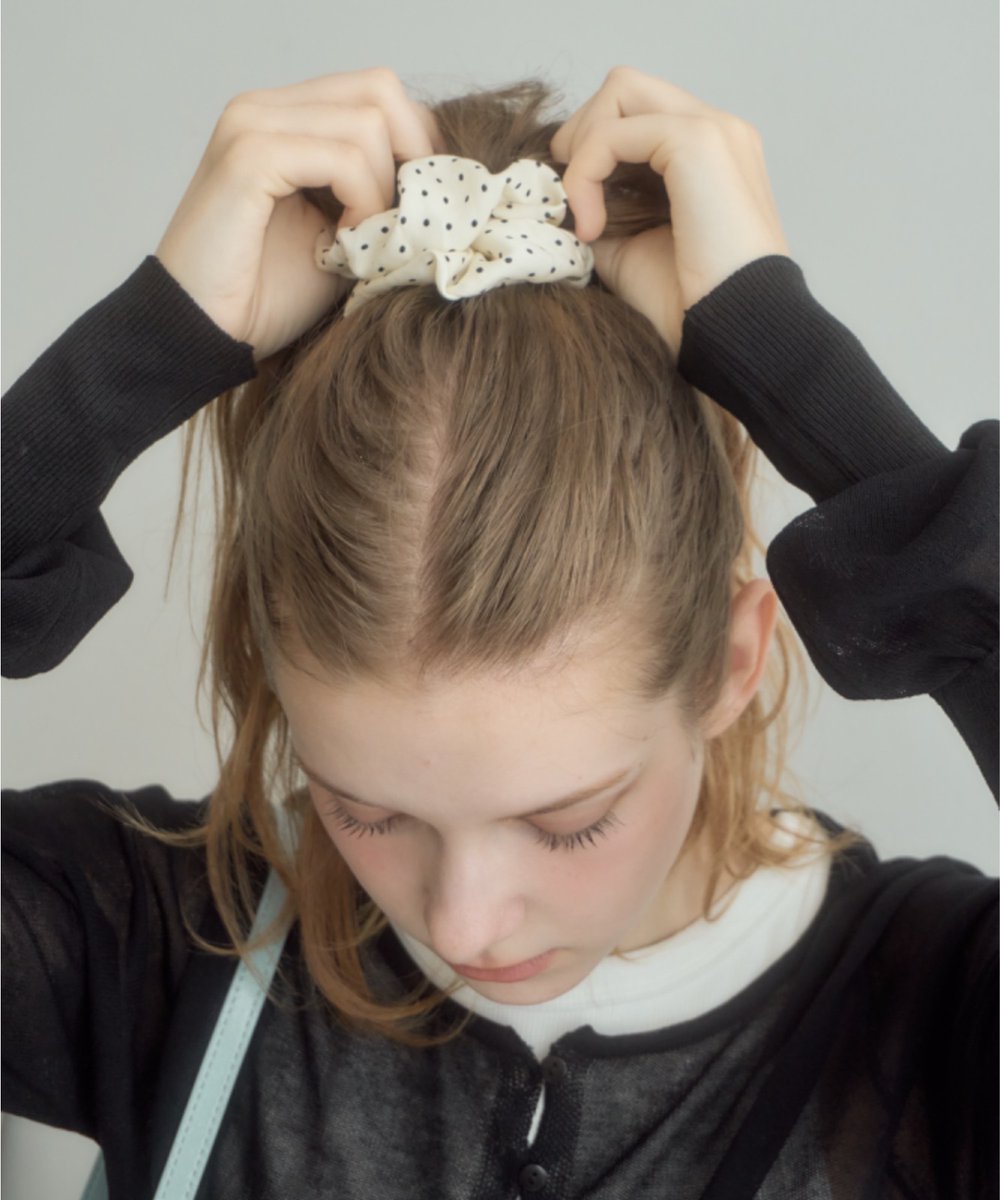 zozojp's tweet image. ドット柄シュシュ狙ってる👀🤍

zozo.jp/shop/auntieros…